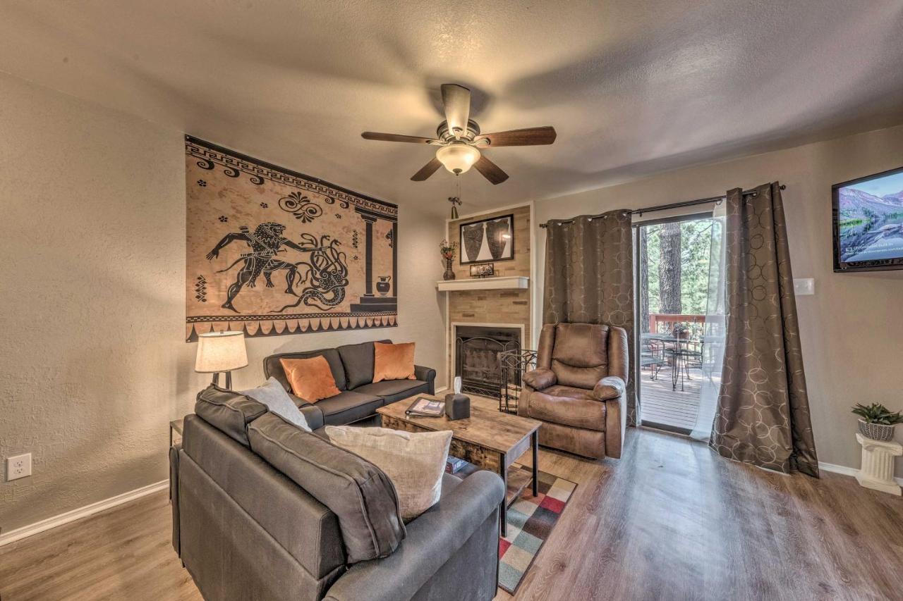 Forested Ruidoso Condo With Deck And Fireplace! Exterior photo